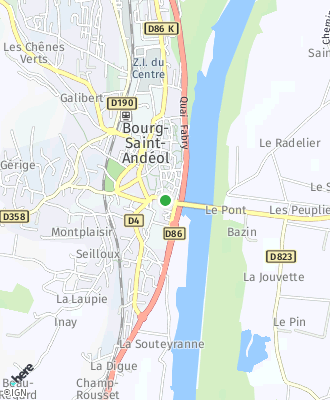 Plan d'accés Passeport/CNI - Ville de Bourg Saint Andéol