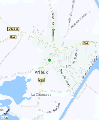 Plan d'accés Mairie d'Arleux