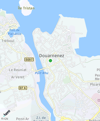 Plan d'accés Mairie de DOUARNENEZ