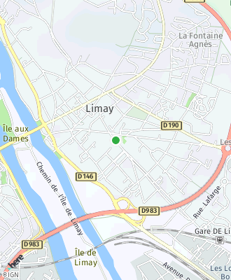 Plan d'accés Mairie de LIMAY