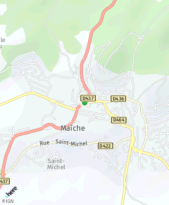 Plan d'accés Mairie de MAICHE