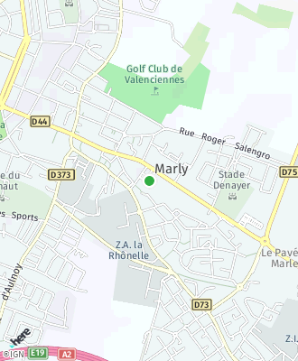 Plan d'accés Mairie de MARLY