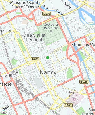 Plan d'accés Mairie de NANCY
