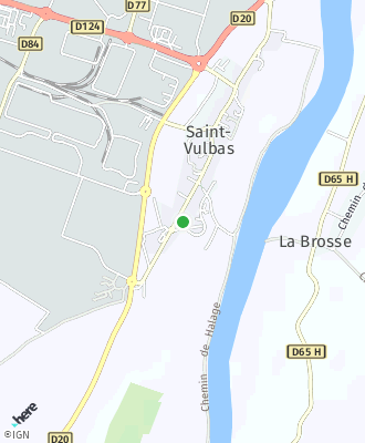 Plan d'accés Mairie de Saint-Vulbas